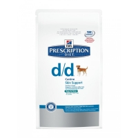 Hill`s Canine D-D 12 кг Диета для собак Утка Рис лечение пищевых аллергий, острых панкреатитов