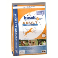 Bosch Adult Fish & Potato 15 кг для собак Рыба с Картофелем 